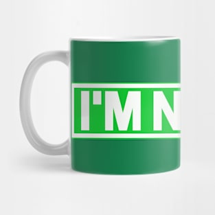 I’m New Ski Sign Mug